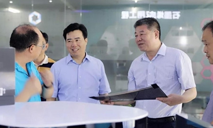 省科技厅厅长童旭东一行赴浏阳高新区调研科技创新工作